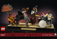 Feel the Rhythm with the New LEGO Ideas Jazz Quartet (#21334)