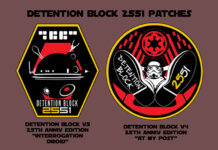 501st Legion 25th Anniversary: Detention Block 2551 Patches and Coins