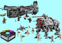 LEGO CON 2022: LEGO Star Wars Reveals of The Justifier and AT-TE Walker