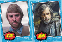 Topps Star Wars Living Set, Week 157: General Madine and Luke Skywalker