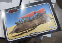 Hasbro Star Wars The Vintage Collection Poster – Sail Barge | SDCC 2022