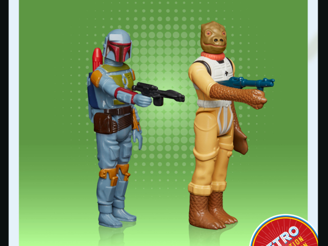 STAR WARS RETRO COLLECTION SPECIAL BOUNTY HUNTERS 2-PACK BOBA FETT & BOSSK 13
