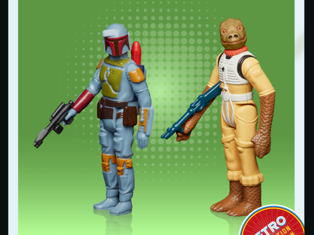 STAR WARS RETRO COLLECTION SPECIAL BOUNTY HUNTERS 2-PACK BOBA FETT & BOSSK 16
