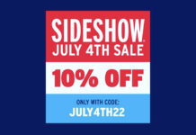 Save 10% on Selected Items at Sideshow for July 4th