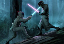 Star Wars: The Rise of Skywalker Concept Art Depicts Young Leia with Purple Lightsaber