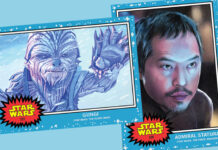 Topps Star Wars Living Set, Week 164: Gungi and Admiral Statura