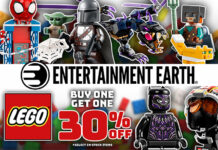 Buy One, Get One 30% Off Select In-Stock LEGO at Entertainment Earth