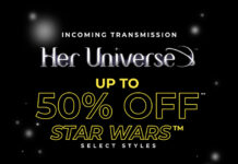 Her Universe: Up to 50% Off Selected Star Wars Styles