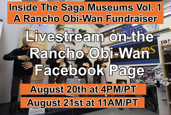 Inside the Saga Museum Rancho Obi-Wan Fundraiser Aug 2022