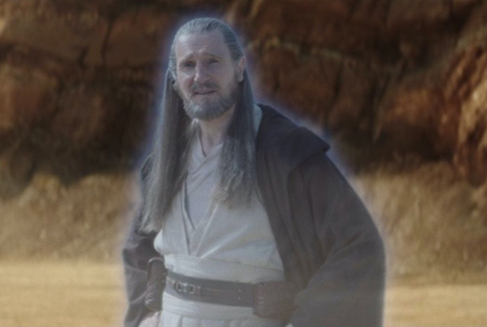 Qui-Gon-Jinn Force Ghost Obi-Wan Kenobi Finale Aug 2022