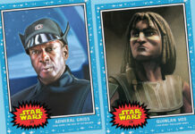 Topps Star Wars Living Set, Week 168: Admiral Griss and Quinlan Vos