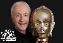 Anthony Daniels Attending MCM Comic Con at London’s ExCeL from October 28th to 30th
