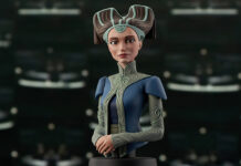 Preorder Gentle Giant Star Wars: The Clone Wars Padme Amidala Animated Mini Bust