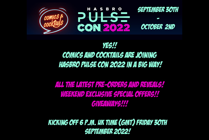 Comics And Cocktails PulseCon 2022