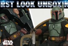 Hot Toys Boba Fett Repaint Armor & Throne The Mandalorian Figure Unboxing | First Look