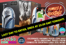 ENDS TODAY! Comics & Cocktails Celebratory Hasbro Pulse Con 2022 Competition (Europe and UK Only)