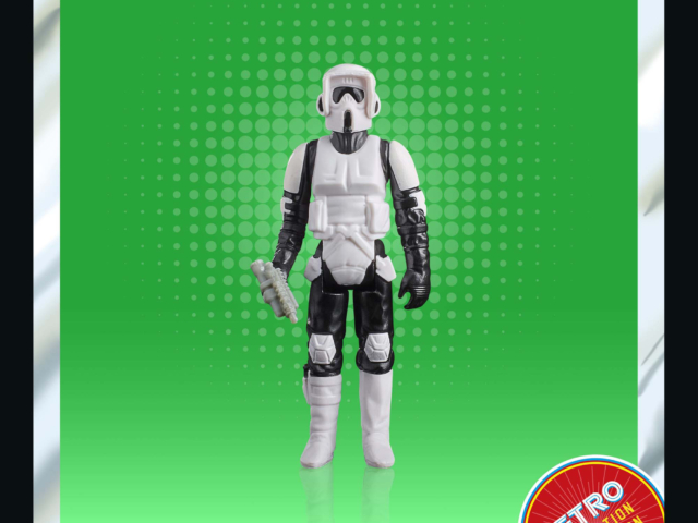 STAR WARS RETRO COLLECTION BIKER SCOUT 3