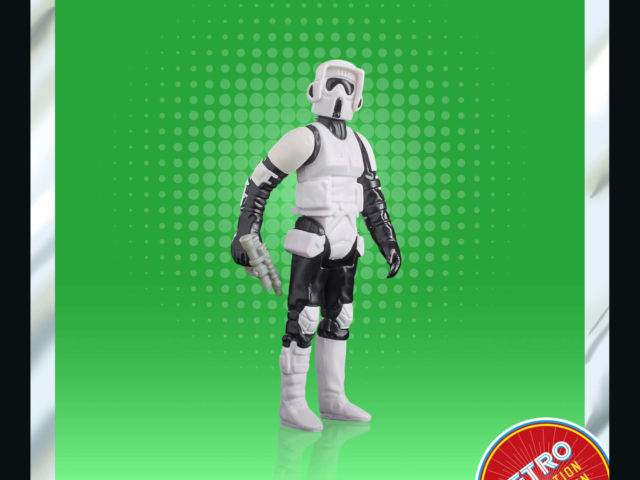 STAR WARS RETRO COLLECTION BIKER SCOUT 5
