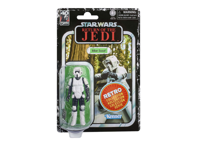 STAR WARS RETRO COLLECTION BIKER SCOUT 7