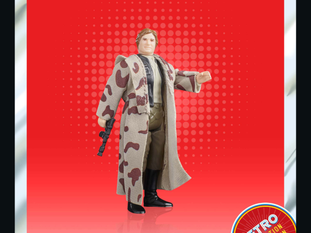 STAR WARS RETRO COLLECTION HAN SOLO (ENDOR) 5