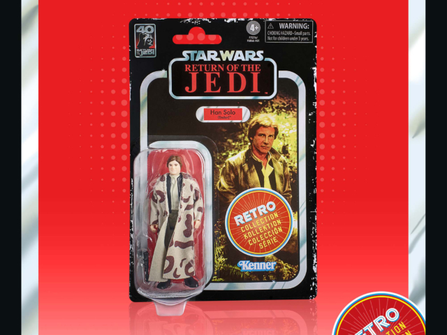 STAR WARS RETRO COLLECTION HAN SOLO (ENDOR) 6