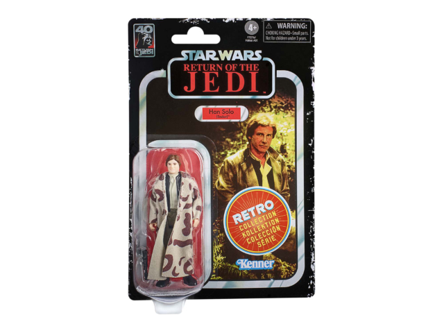 STAR WARS RETRO COLLECTION HAN SOLO (ENDOR) 7
