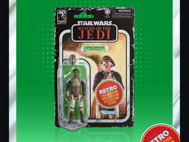 STAR WARS RETRO COLLECTION LANDO CALRISSIAN (SKIFF GUARD) 4