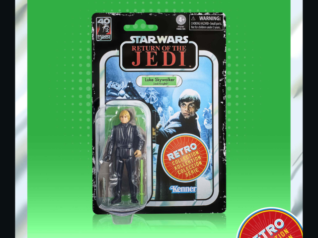STAR WARS RETRO COLLECTION LUKE SKYWALKER (JEDI KNIGHT) 7