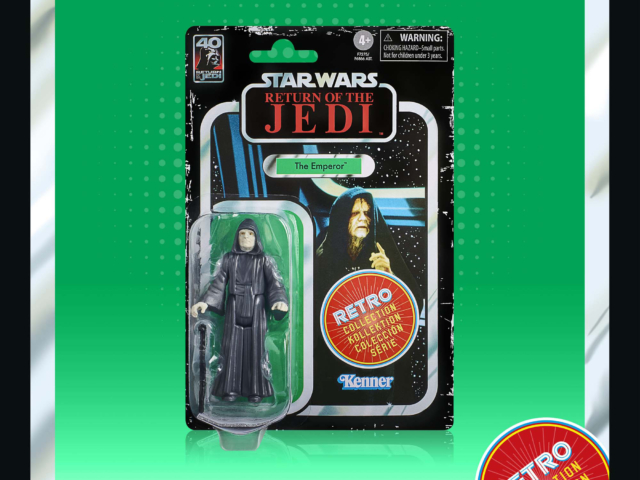 STAR WARS RETRO COLLECTION THE EMPEROR 6