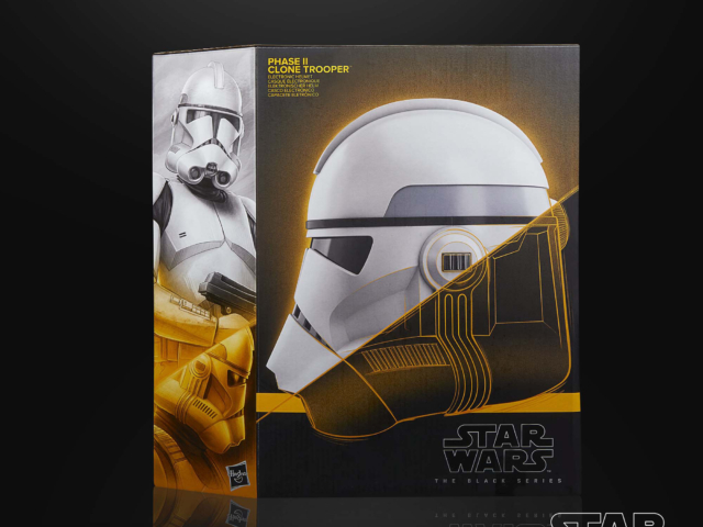 STAR WARS THE BLACK SERIES PHASE II CLONE TROOPER PREMIUM ELECTRONIC HELMET 1