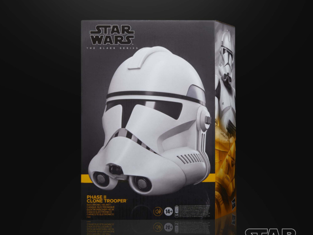 STAR WARS THE BLACK SERIES PHASE II CLONE TROOPER PREMIUM ELECTRONIC HELMET 7