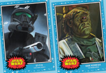 Topps Star Wars Living Set, Week 177: DT-F16 and Gor Koresh