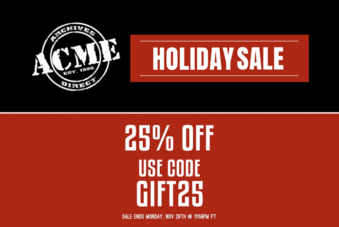 ACME Holiday Sale Nov 22