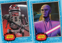 Topps Star Wars Living Set, Week 181: Ferry Droid and Mace Windu