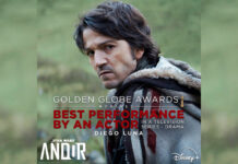 Diego Luna Nominated for Best Performance by an Actor by Golden Globes for Andor