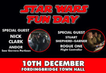Nick Clark and Stuart Shepherd-Garner Attending Star Wars Fun Day on December 10th