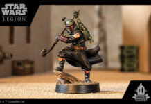 Closer Look at Boba Fett from the Boba Fett Operative Expansion for Star Wars: Legion