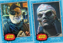 Topps Star Wars Living Set, Week 184: Oma Tres and Kiera Swan