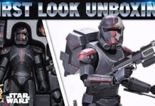 Hot Toys Hunter Star Wars The Bad Batch Figure Unboxing | First Look