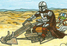 Jeffrey Brown’s The Mandalorian and Child Arriving Fall 2023