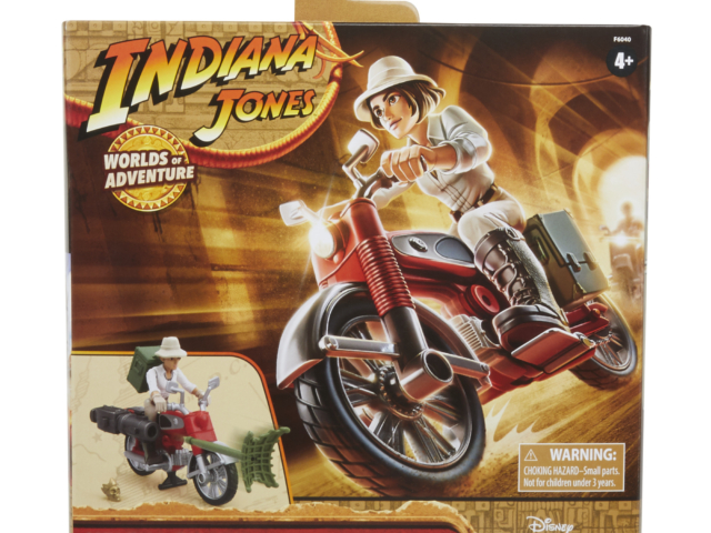 INDIANA JONES WORLDS OF ADVENTURE HELENA SHAW WITH MOTORCYCLE – Package 1