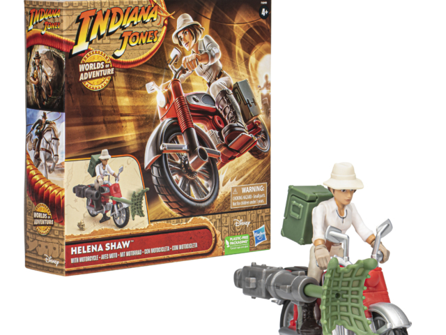 INDIANA JONES WORLDS OF ADVENTURE HELENA SHAW WITH MOTORCYCLE – Package 3