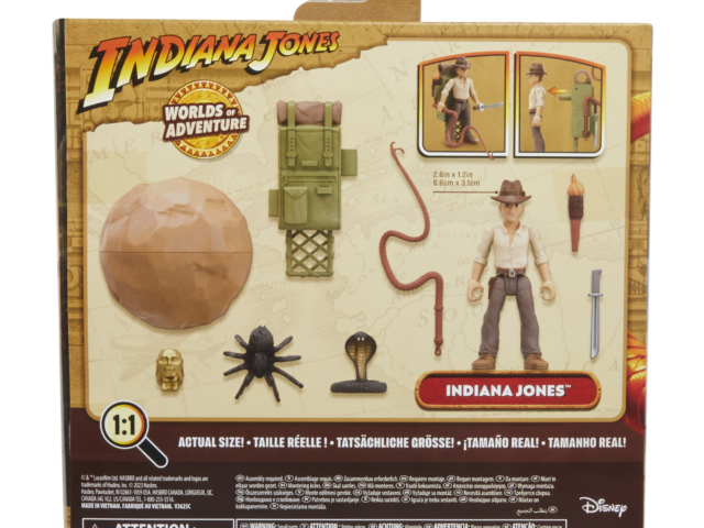 INDIANA JONES WORLDS OF ADVENTURE INDIANA JONES WITH ADVENTURE BACKPACK – Package 2