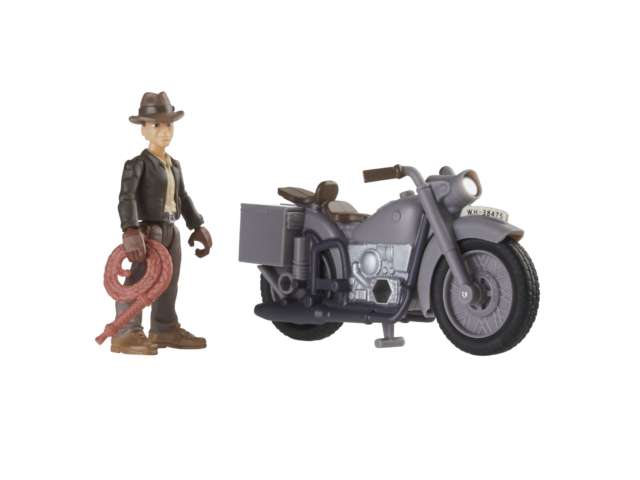 INDIANA JONES WORLDS OF ADVENTURE INDIANA JONES WITH MOTORCYCLE AND SIDECAR 3