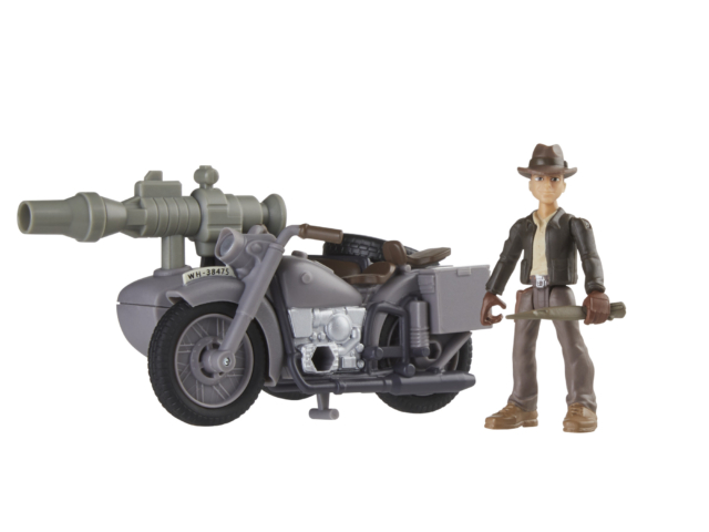 INDIANA JONES WORLDS OF ADVENTURE INDIANA JONES WITH MOTORCYCLE AND SIDECAR 4