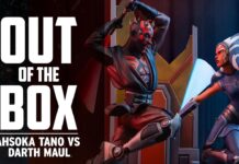 Sideshow Ahsoka Tano vs Darth Maul Diorama Star Wars Unboxing | Out of the Box