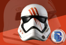 Denuo Novo Star Wars: The Force Awakens FN-2187 Helmet In Stock Now