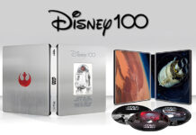 New Star Wars Original Trilogy Steelbooks 4K Blu-ray for Disney 100 Anniversary