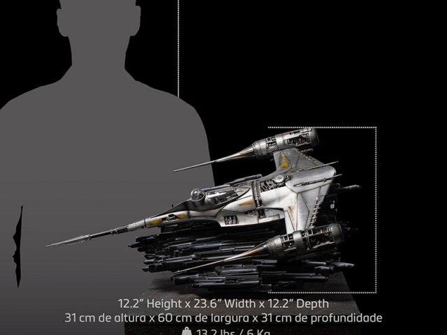 Iron Studios N1 Starfighter The Mandalorian 03 Feb23