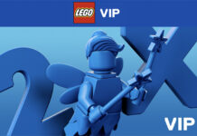 Earn Double VIP Points at LEGO Through to February 16th